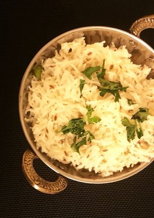 A picture of Jeera Rice.