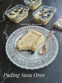 Foto resep 149. Puding Susu Oreo