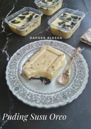 Foto resep 149. Puding Susu Oreo