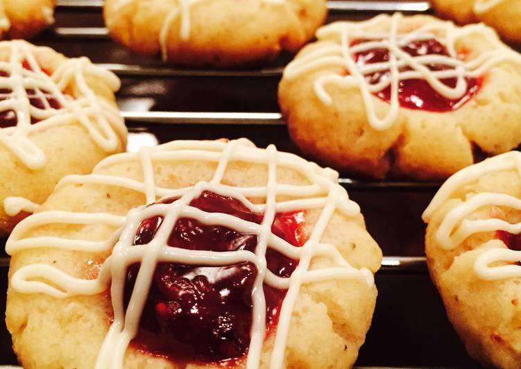 Simple Way to Make Award-winning Raspberry Thumbprint Cookies