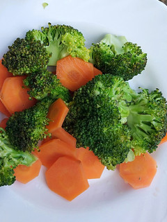 A picture of Steamed broccoli salad.
