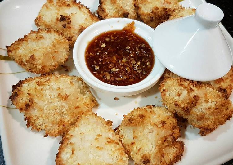 Recipe of Perfect Panko Chicken with Honey Sriracha Sauce