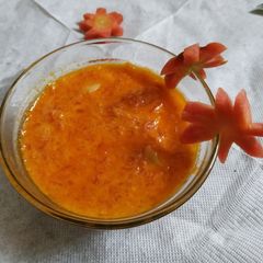 A picture of Carrot kheer.