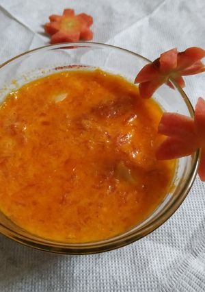 A picture of Carrot kheer.