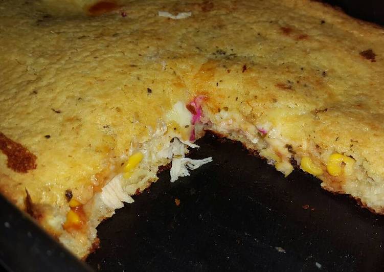 Torta suprema rápida de frango