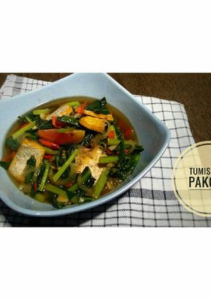 Foto resep Tumis tahu pakcoy