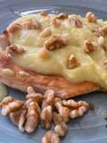 Solomillo de Pavo con Salsa de Manzana, Puerro y Nueces