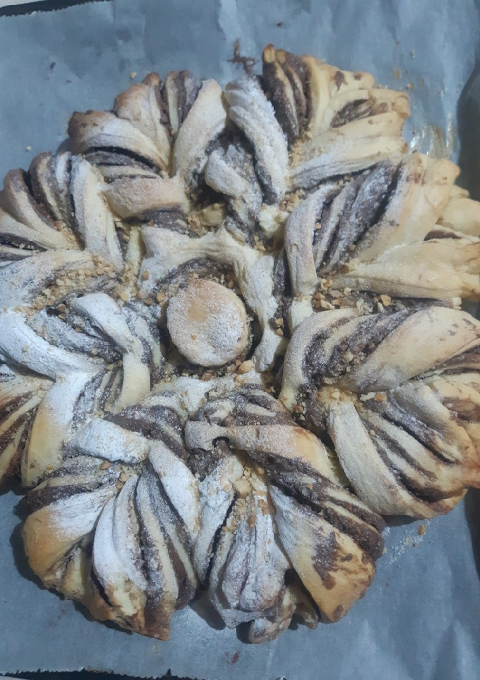 Φωτογραφία της συνταγής Μπριός (brioche) σοκολάτα!🇫🇷🇫🇷🌼🌼🌼🍫🍫🍫