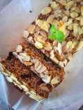 Banana Almond Rolled Oat Cake