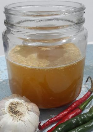 Foto resep Minyak bawang putih