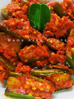Foto resep Balado terong hijau