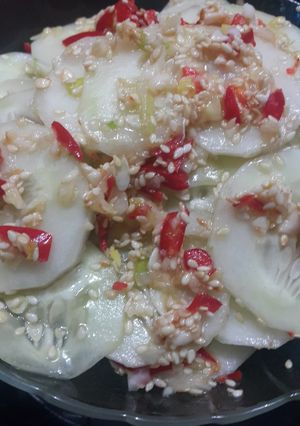 Foto resep Oinamul ala saya (salad timun)