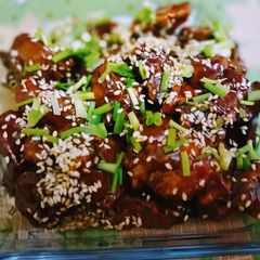 A picture of Honey Garlic Chicken# ATW.