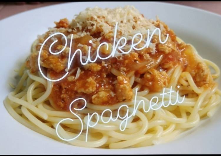 Langkah Mudah untuk Membuat Chicken Spaghetti / Spaghetti Ayam Anti Gagal