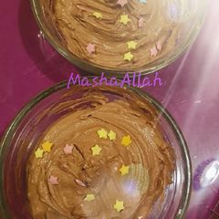 A picture of Simple choc mousse (egg less).