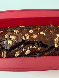 Una foto de Brownie saludable fit