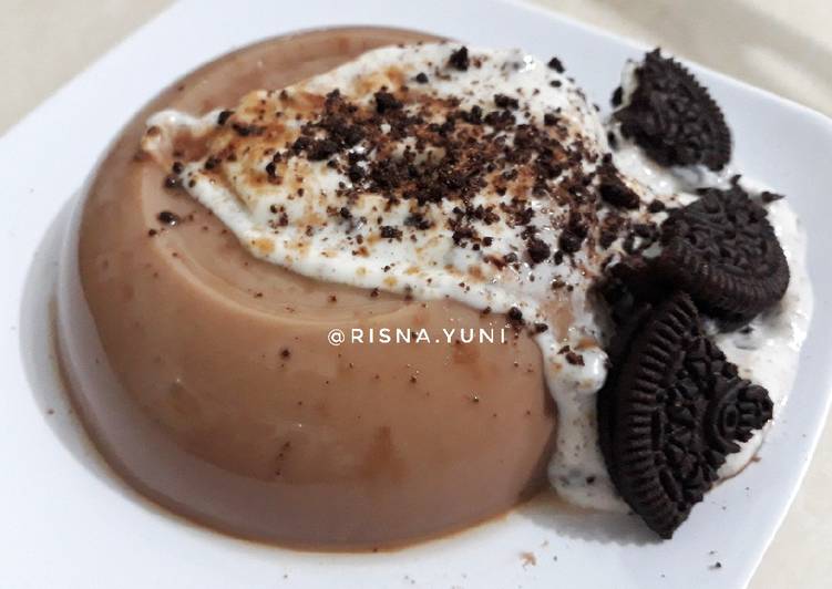 Resep Puding ChocoMilo (dgn bahan es kepal Milo😊) Anti Gagal
