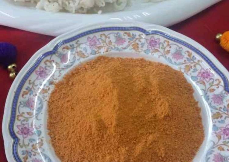 Recipe of Quick Idli Podi/Milagai Podi