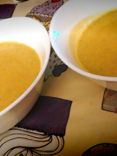 Una foto de Crema de calabacín