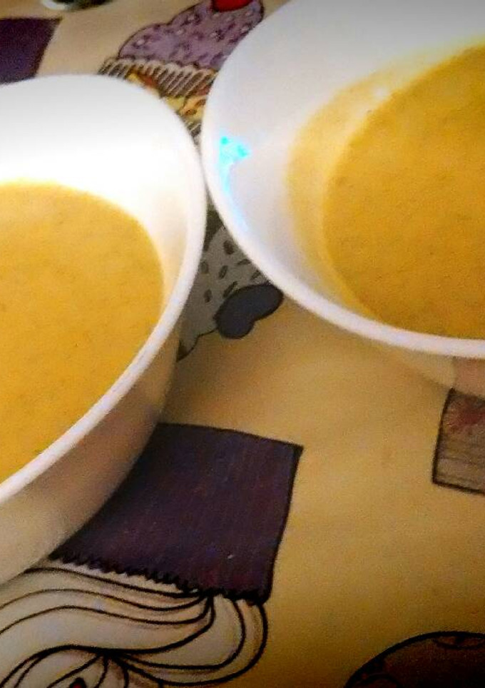 Una foto de Crema de calabacín