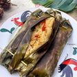 Pepes Nasi Jamur Bakar