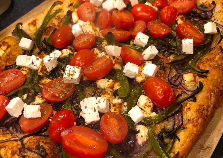 How to Prepare Any-night-of-the-week Vegetable Puff Pastry Tart