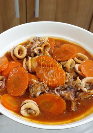 Foto resep Cumi Saos Pedas Manis