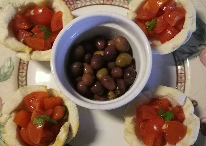 Recipe of favorite Classic bruschette with a twist