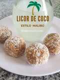 🏝Licor de 🥥 estilo Malibú y trufas