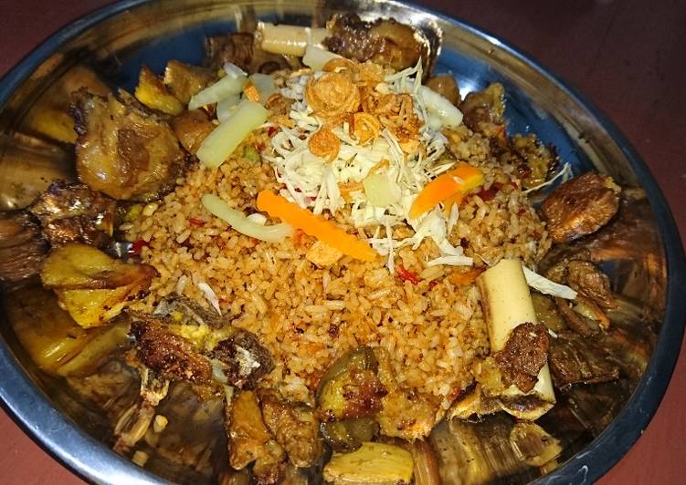 Resep Nasi goreng kambing petai oleh Wahyu Alwafi - Cookpad