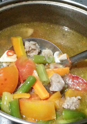 Foto resep Asem asem daging sederhana