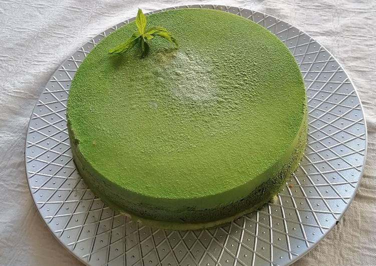 Torta moderna cocco e menta