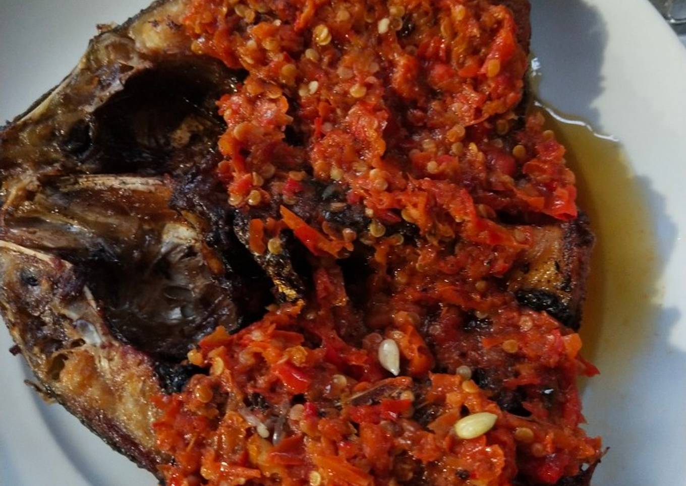 Bandeng goreng rica
