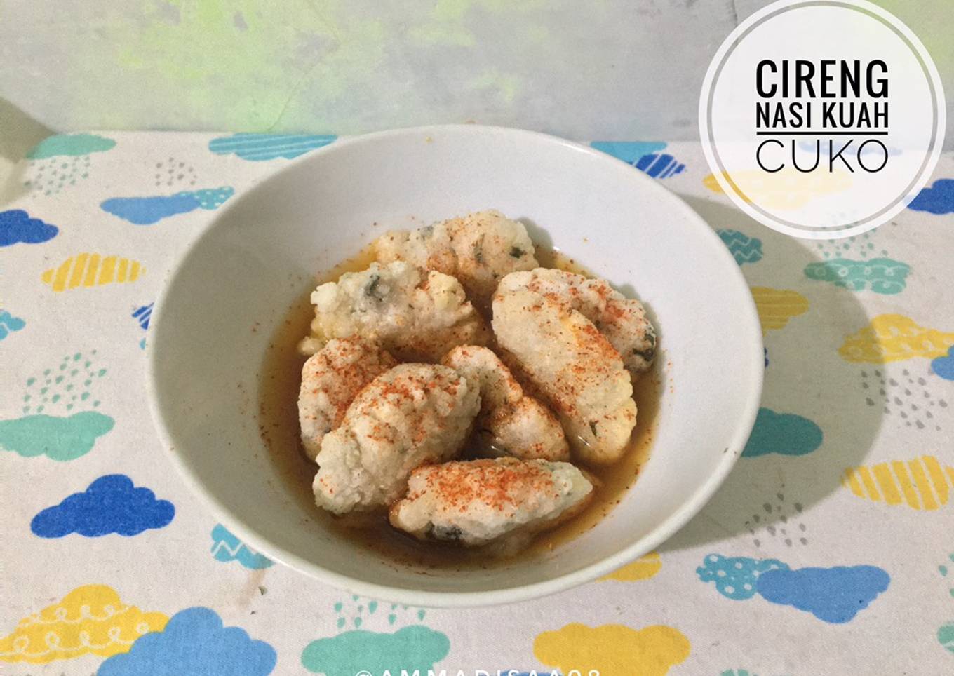 Cireng Nasi Kuah Cuko