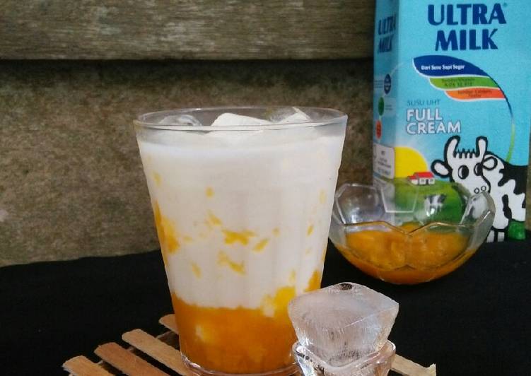 Bagaimana Membuat Korean Mango Fresh Milk yang Enak