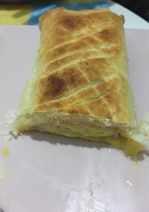 Una foto de Sándwich de hojaldre