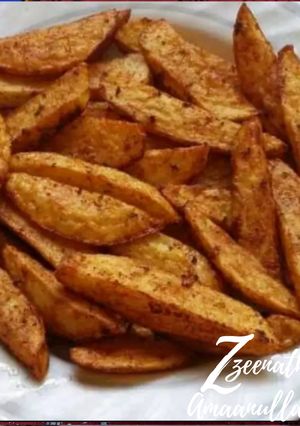 A picture of Masala Potato Wedges.