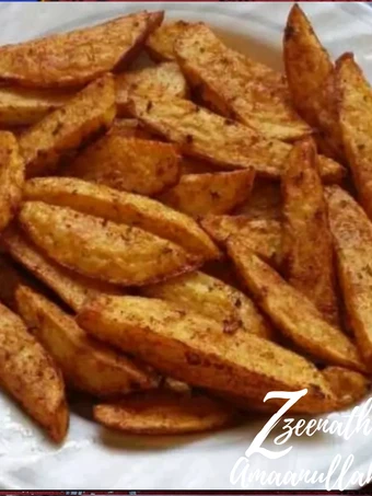 Easy Way Make Masala Potato Wedges which Delicious