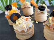 Una foto de rellenos para canapes atun