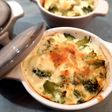 Gratins de brocolis au parmesan