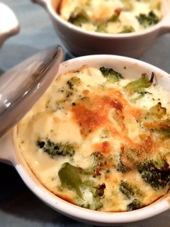 Une photo de Gratins de brocolis au parmesan