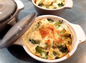 Une photo de Gratins de brocolis au parmesan