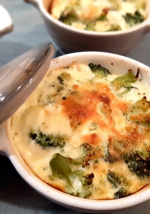 Une photo de Gratins de brocolis au parmesan