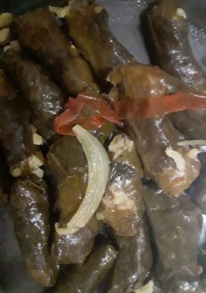 صورة لوصفة ورق العنب الدوالي