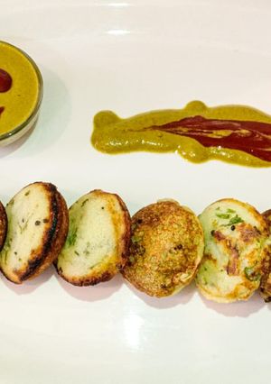 A picture of Healthy Rava Appe Recipe.