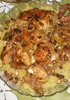 صورة لوصفة كبسة من الآخر يمم😋😋