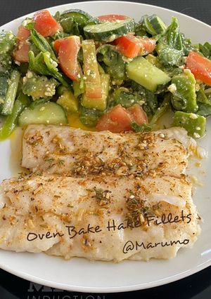 A picture of Oven Bake Hake Fillets.