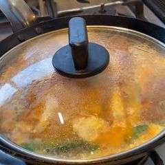 A picture of Katsudon.