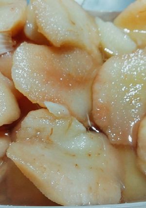 Una foto de Compota de peras| VEGAN | APTO BEBÉ
