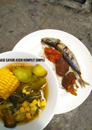 Foto resep Sayur Asem simple praktis enak